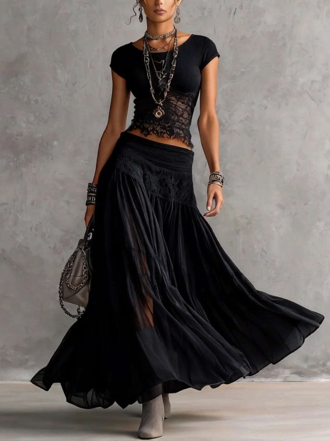 Summer Clothing Fabric - Conjunto de Dos Piezas Elegante para