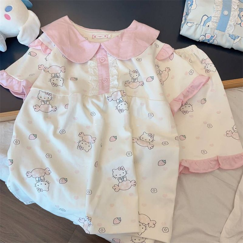 Summer Clothes - Pijamas para mujer Hello Kitty, nuevos