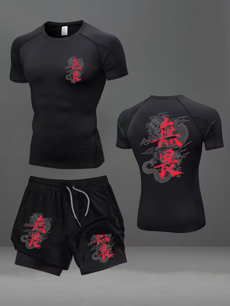 Summer Hiking Clothing - Nuevo conjunto deportivo para hombre, corte