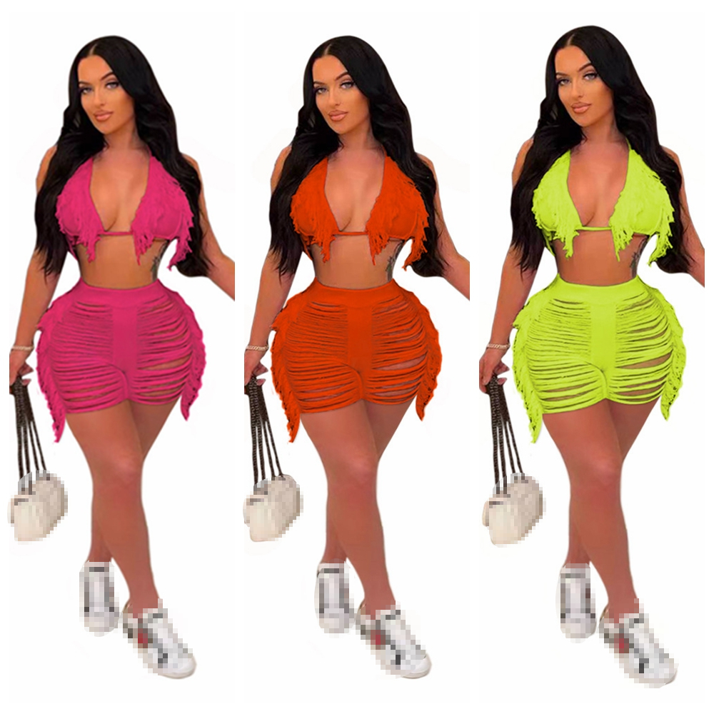 Summer Clothing Model - Conjunto de Dos Piezas para Mujer,