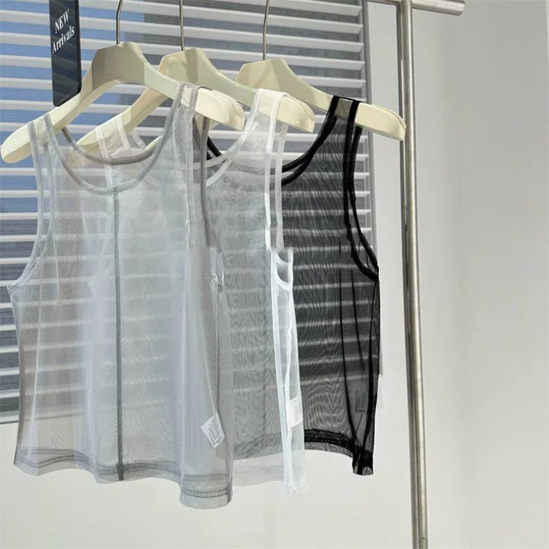 Summer Gauze Clothing - Camisetas de Gasa para Mujer, sin