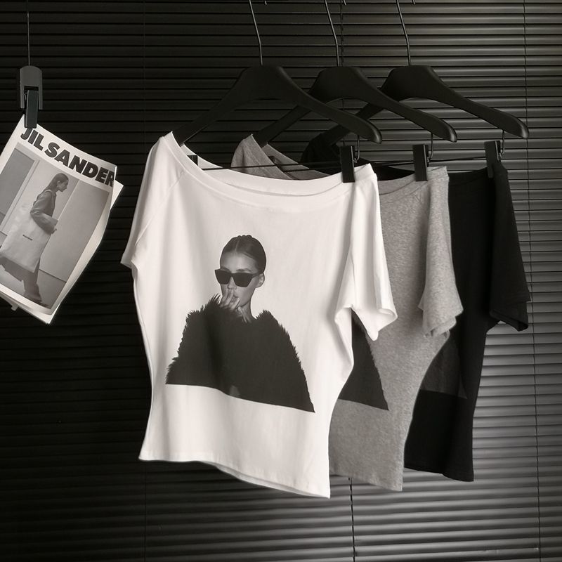 Summer Clothing Trends For Women 2026 - Camiseta de Verano con Estampado Sexy,