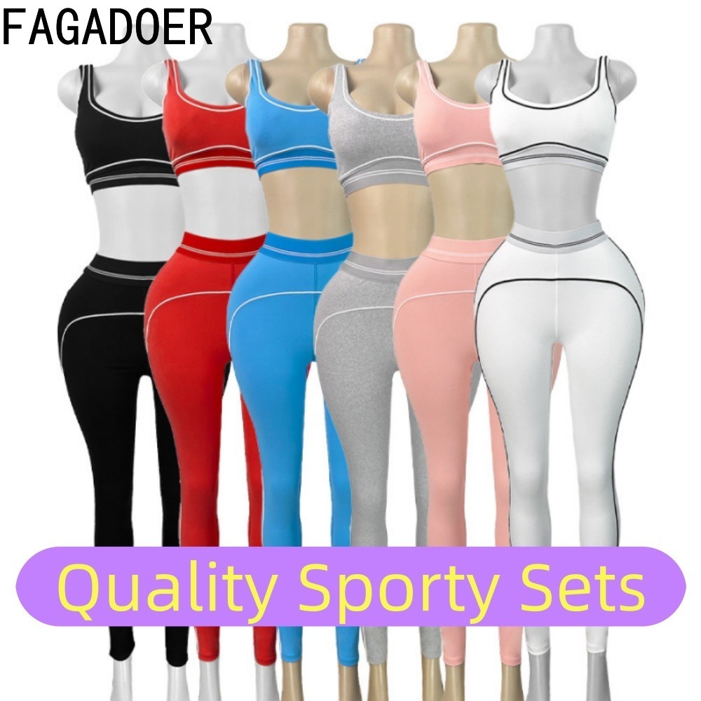 Quality Summer Clothing - Conjuntos Deportivos de Moda FAGADOER con