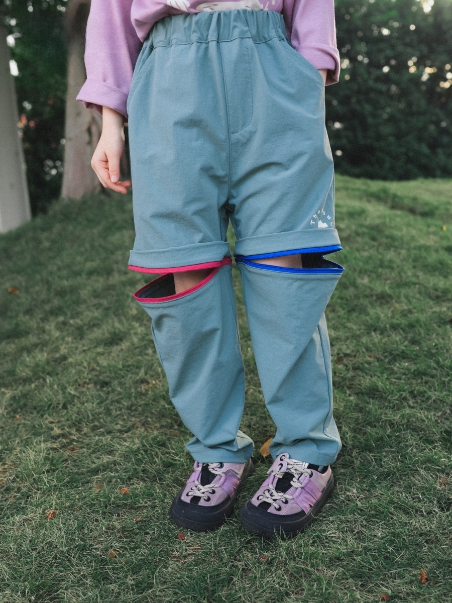 Summer Away Clothing Brand - Pantalones de Verano para Niños, Desmontables,