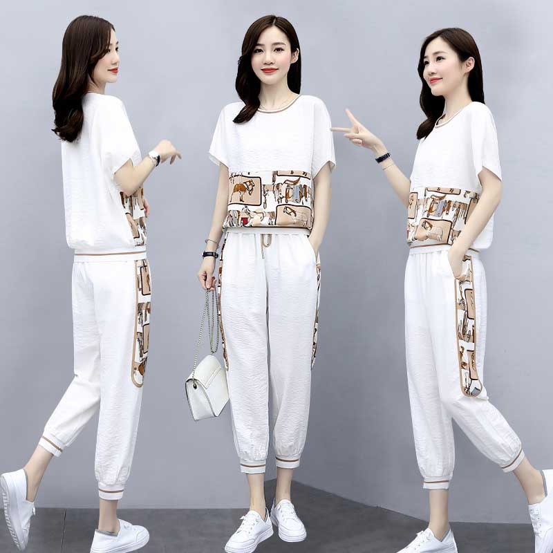 Summer Clothing Looks - Conjunto Deportivo Casual de Dos Piezas
