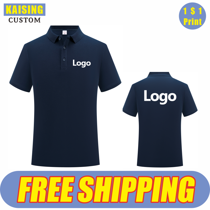 Quality Summer Clothing - KAISING Polo de algodón puro de