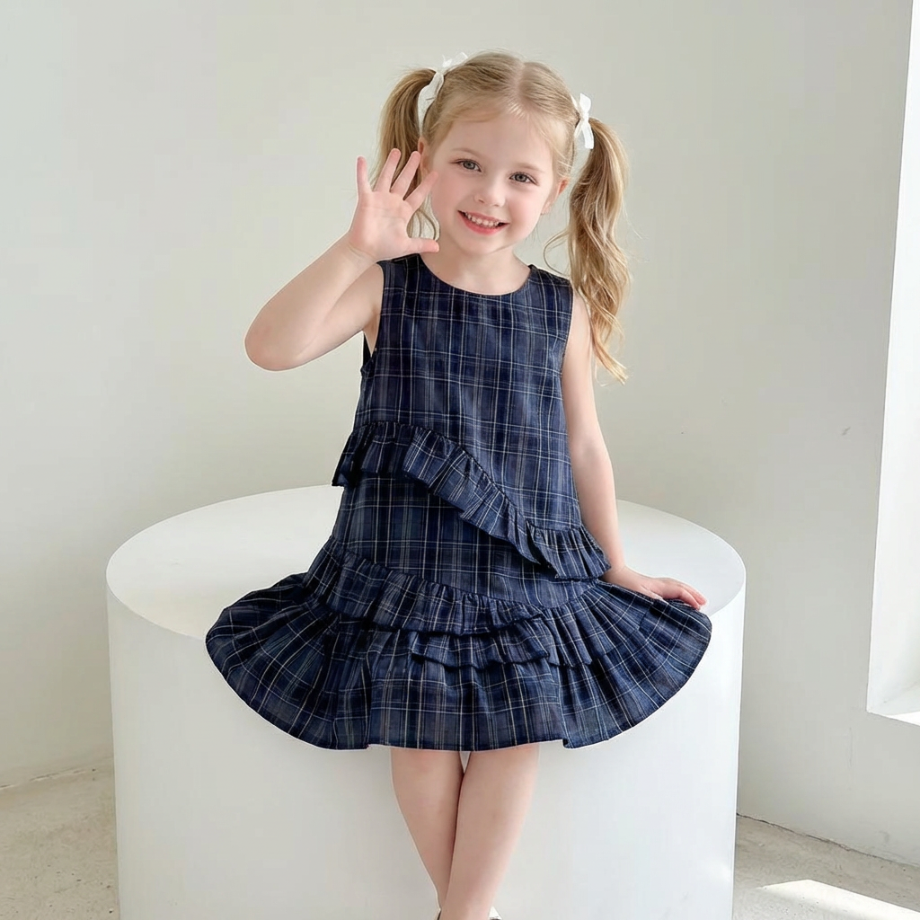 Summer Loving Kids Clothing - Vestido de verano para niñas pequeñas,