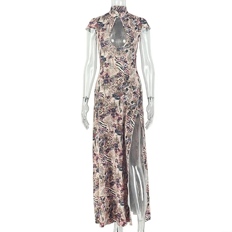 Summer Clothing Trends For Women 2026 - Vestido Midi Sexy con Abertura Lateral