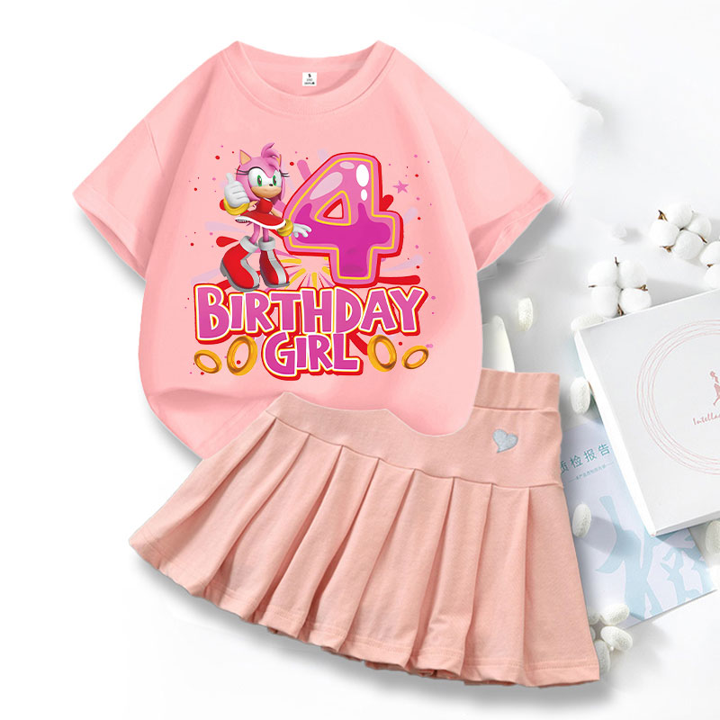Summer Loving Kids Clothing - Conjunto de 2 Piezas de Vestido