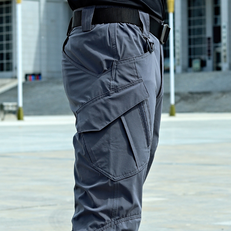 Summer Hiking Clothing - Pantalones Cargo tácticos para hombre, pantalón