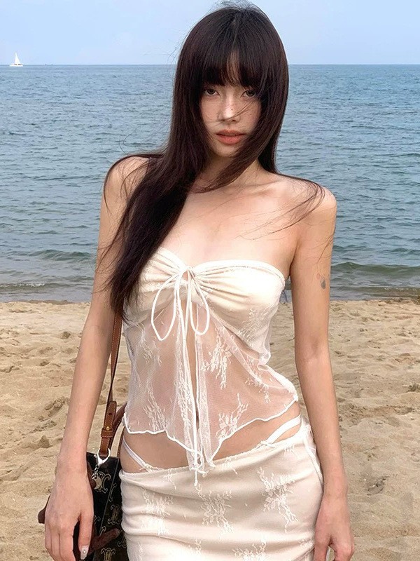 Summer Clothing Beach - Conjunto de Bikini de Tres Piezas