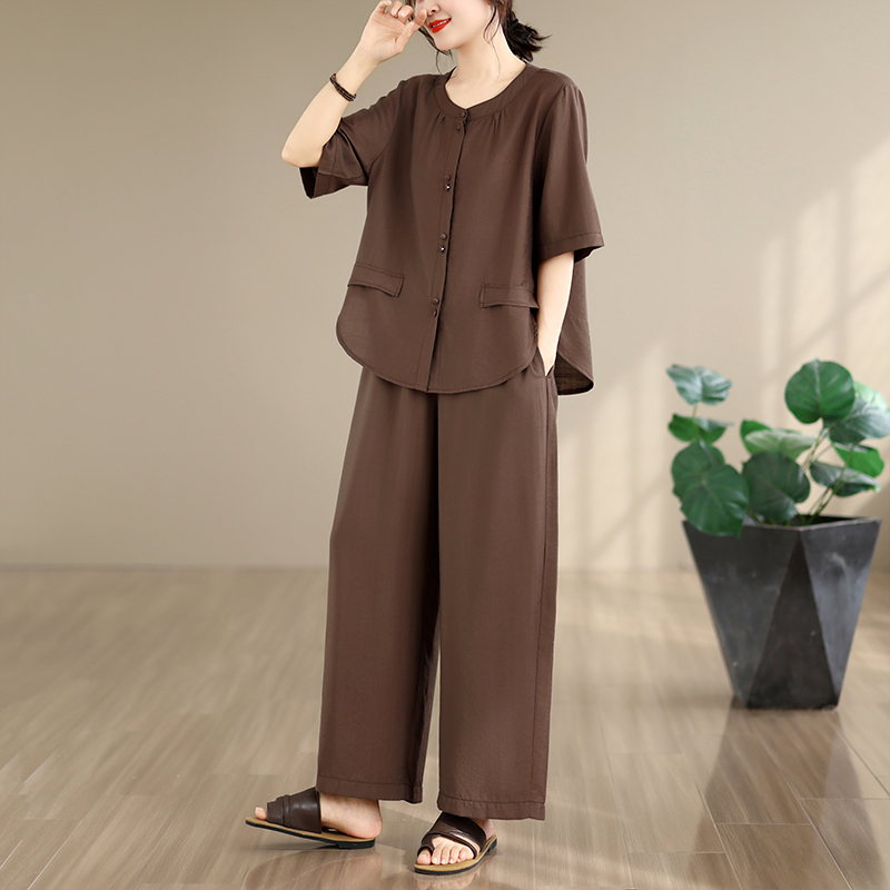 Summer Clothing For Women Over 60 - Nuevo Conjunto de Dos Piezas de