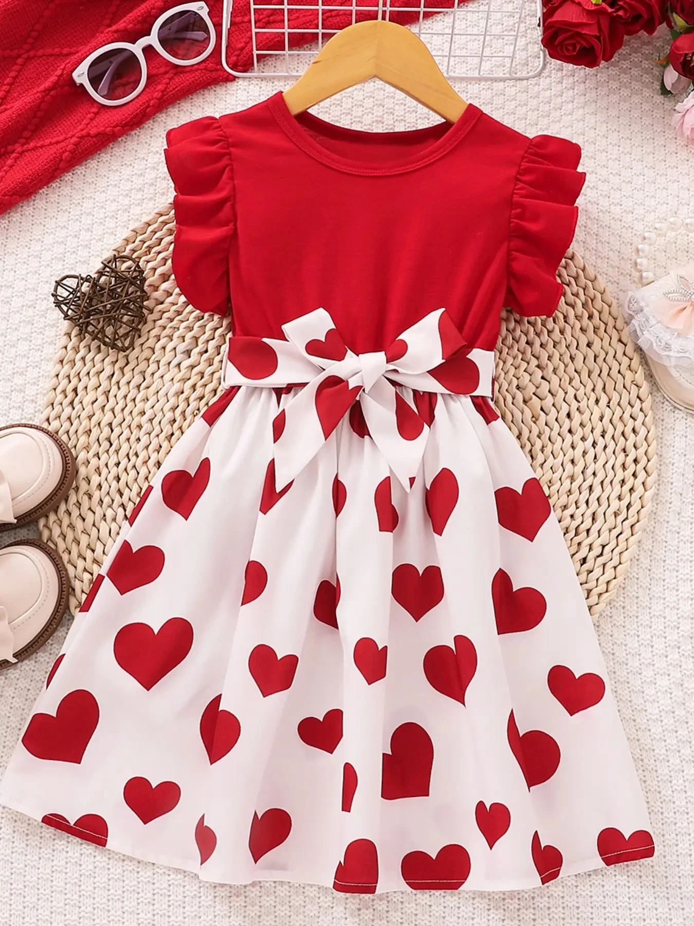Summer Loving Kids Clothing - Vestido de Verano 2026 para Niñas,