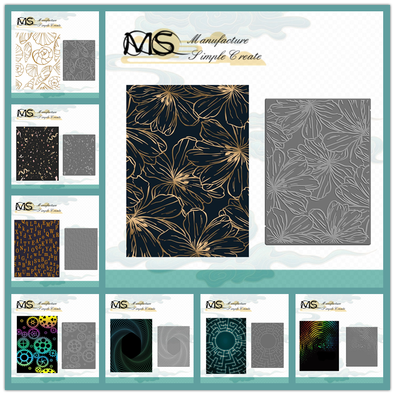 Summer Clothing Words - Troqueles de corte de metal para