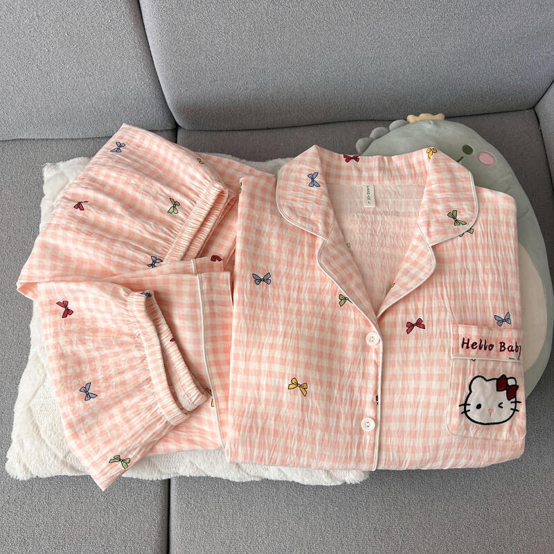 Summer Clothes - Pijamas de Hello Kitty para mujer,