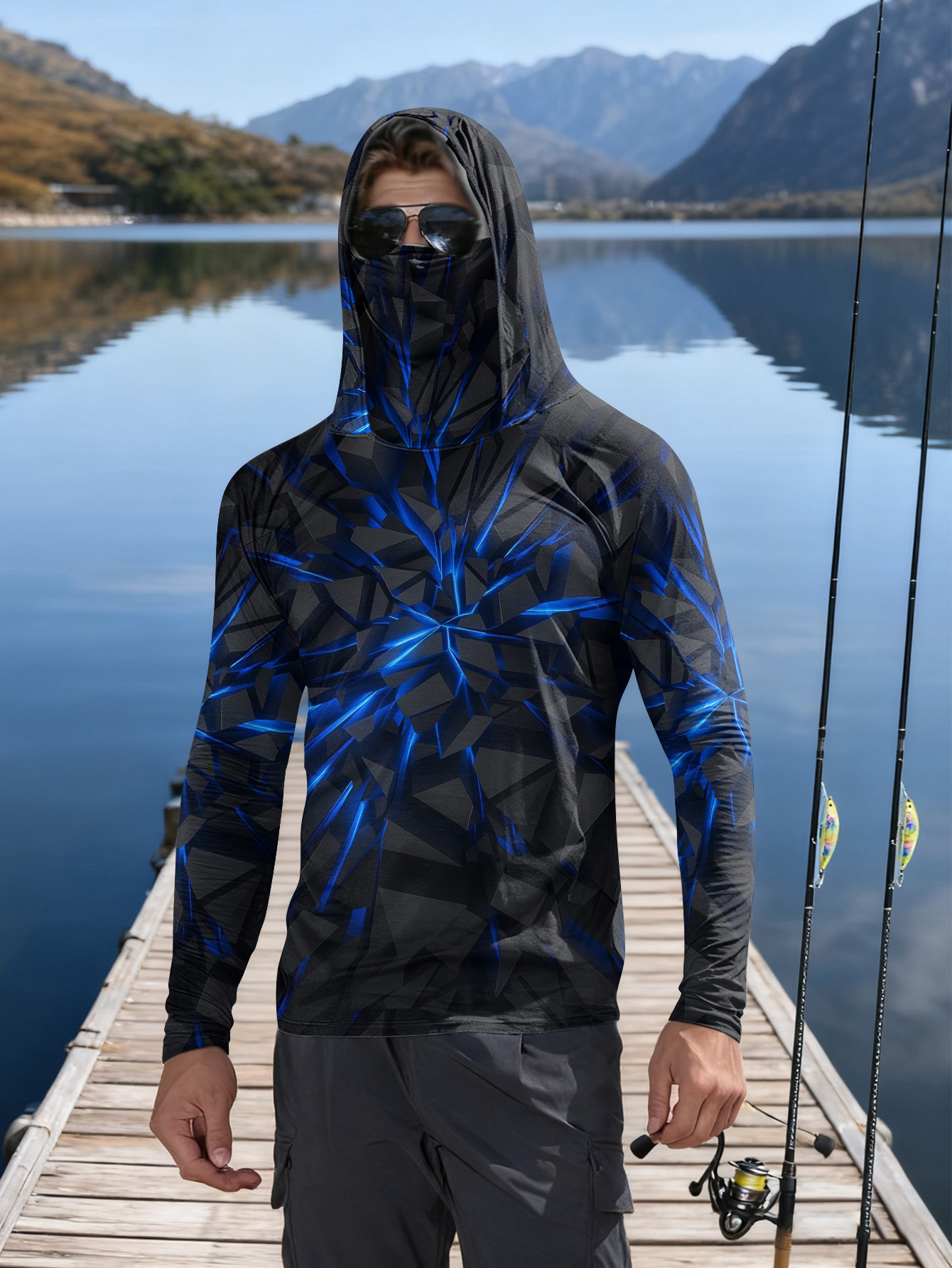 Summer Clothing Beach - Camisa de Pesca con Protección UV,