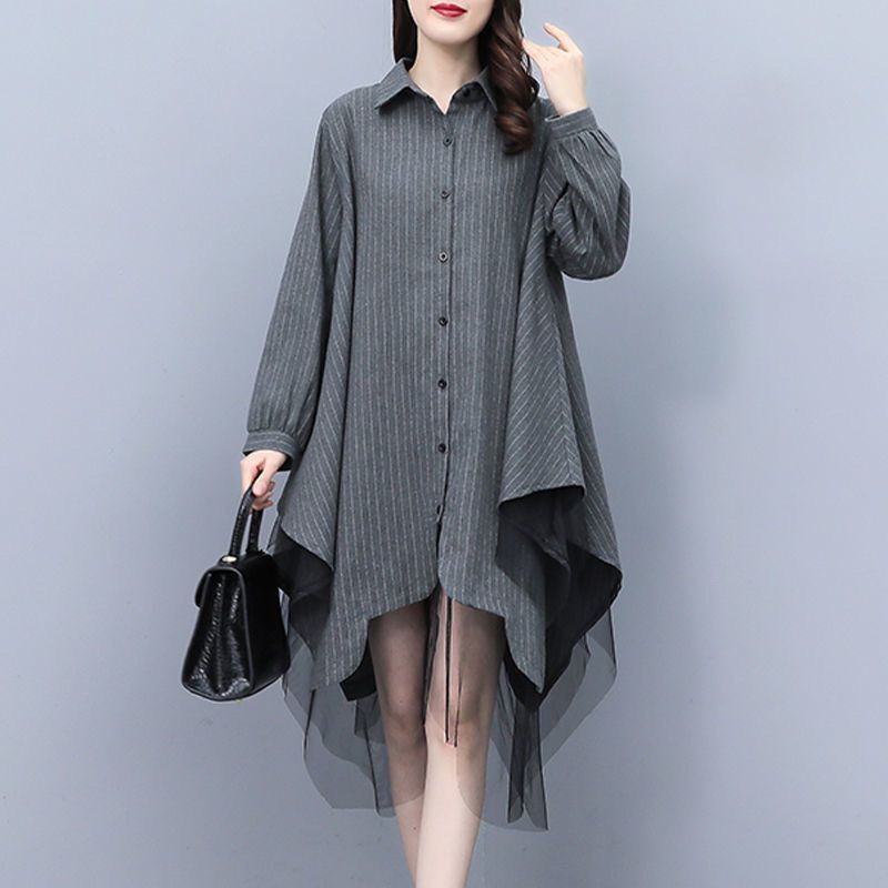 Summer Gauze Clothing - Blusa de retales de gasa con