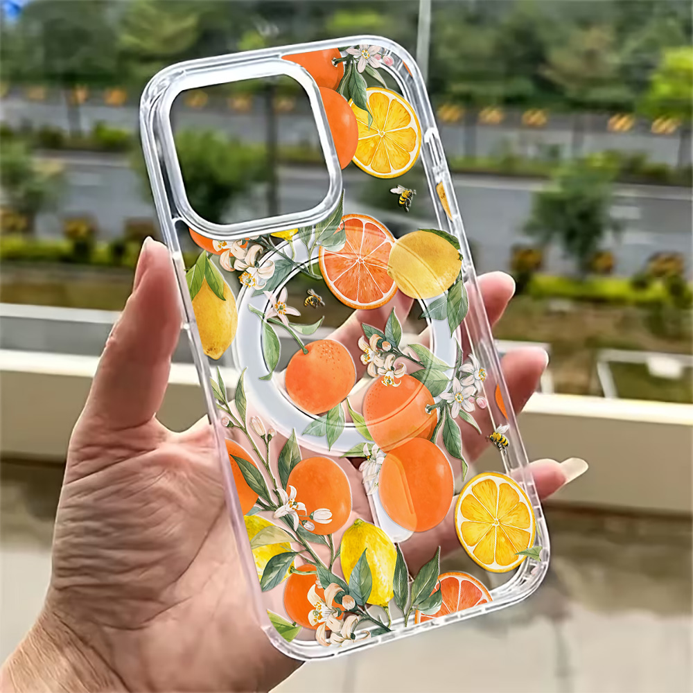 Summer Closet - Funda Transparente con Diseño de Limón