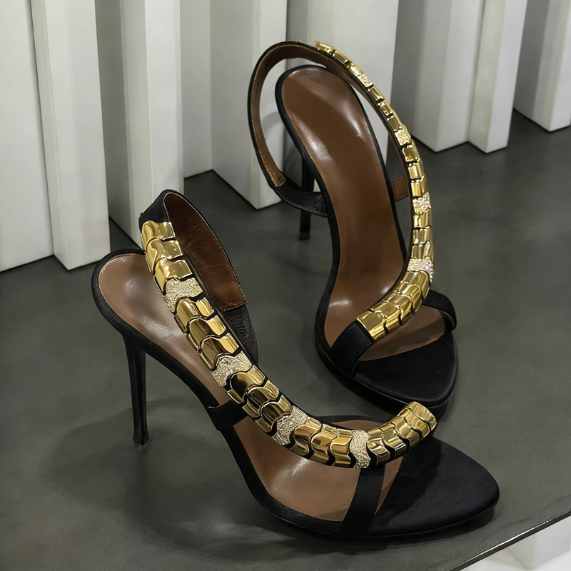 Sandalias de gladiador de saté - Summer Clothing Items reseña y precio