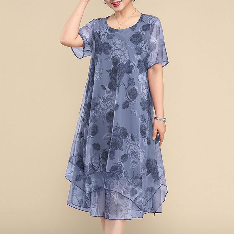 Nuevos vestidos de manga corta - Summer Gauze Clothing reseña y precio