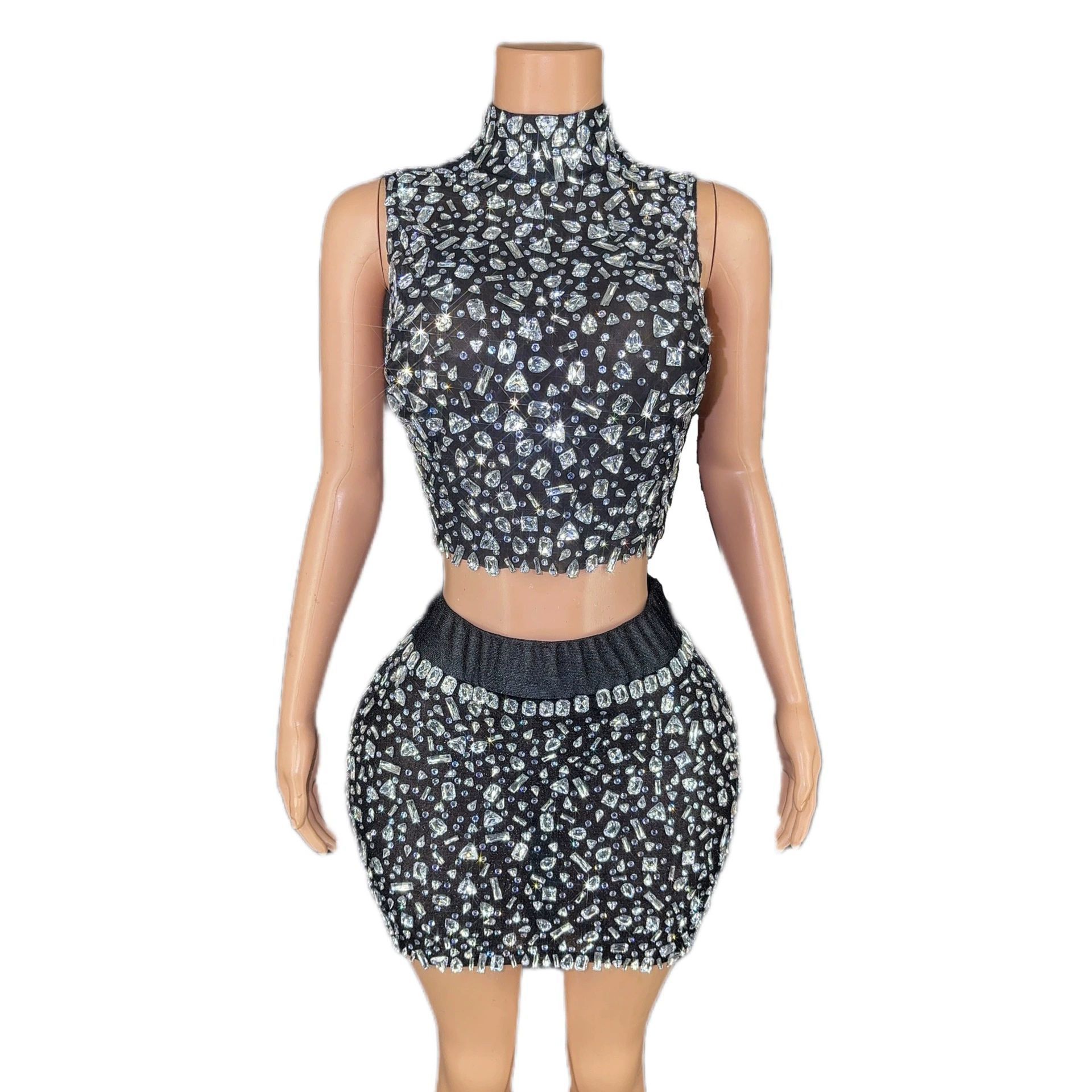Conjunto de vestido y falda co - Summer Clothing Words reseña y precio