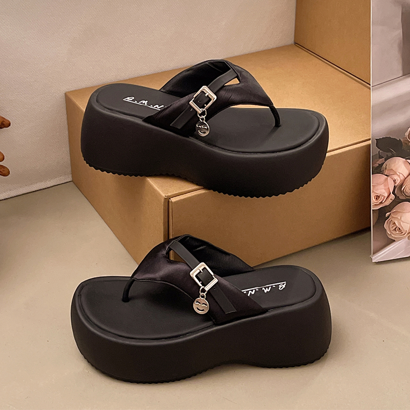 Sandalias de Mujer con Estampa - Summer Clothing Fabric reseña y precio