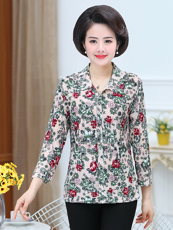 Nueva Camisa de Seda Helada de - Summer Clothing For Women Over 60 reseña y precio
