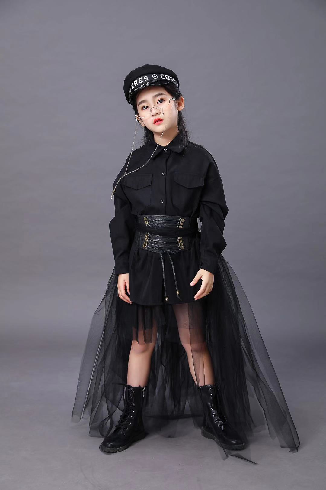 Traje negro para niños, modelo - Summer Clothing Model reseña y precio