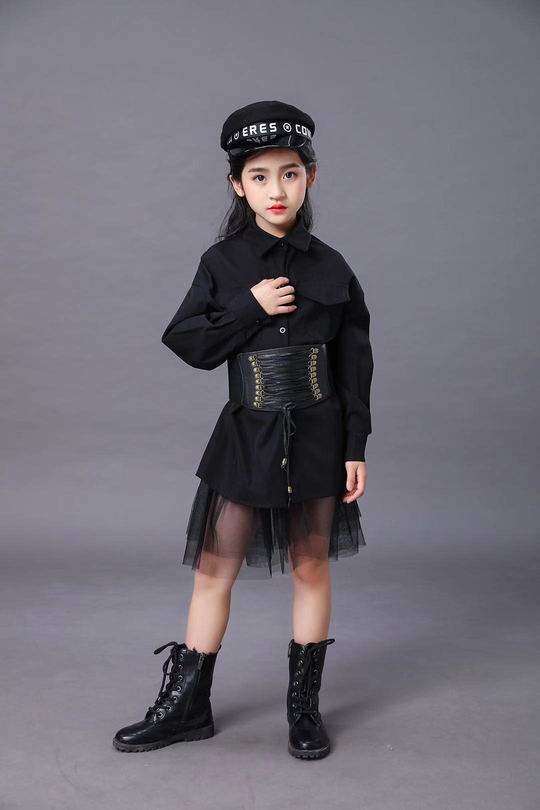 Traje negro para niños, modelo - Summer Clothing Model reseña y precio