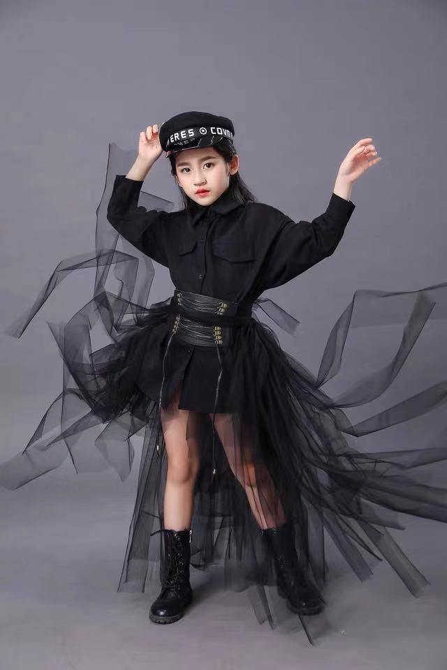 Traje negro para niños, modelo - Summer Clothing Model reseña y precio