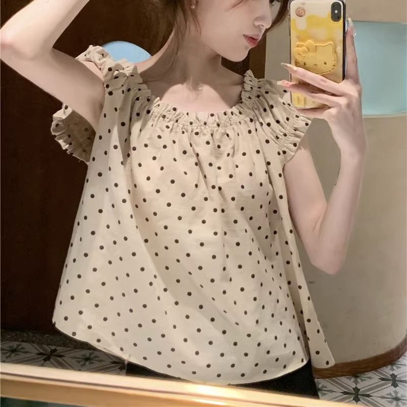 Blusa holgada de lunares con t - Summer Youth Clothing reseña y precio