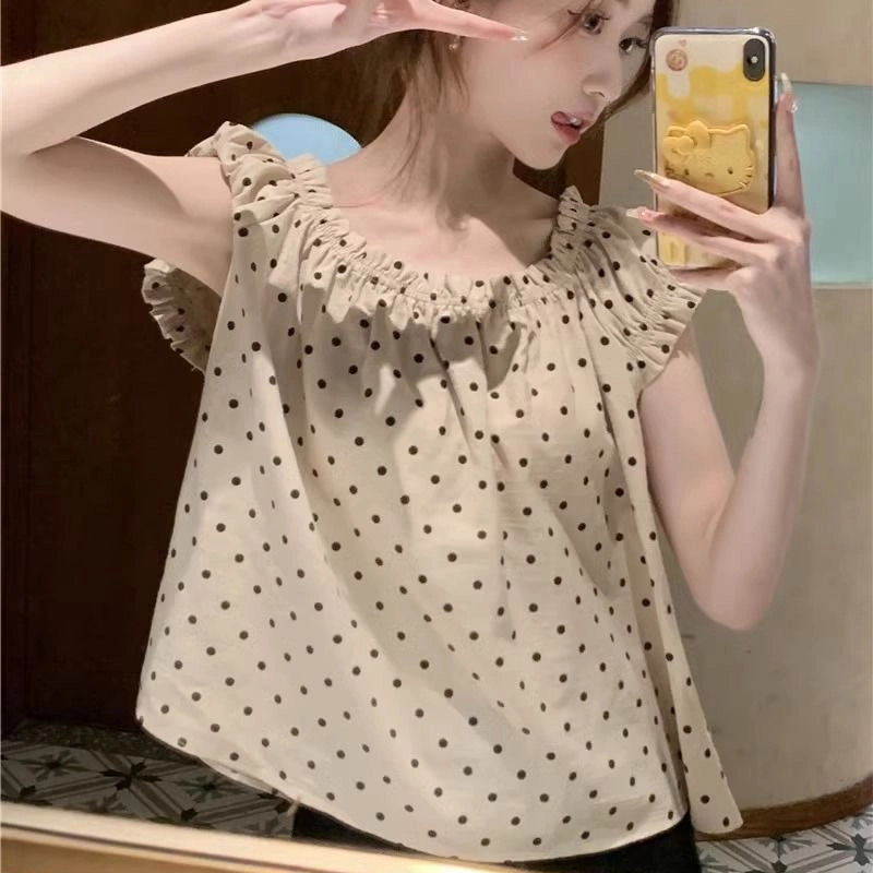 Blusa holgada de lunares con t - Summer Youth Clothing reseña y precio
