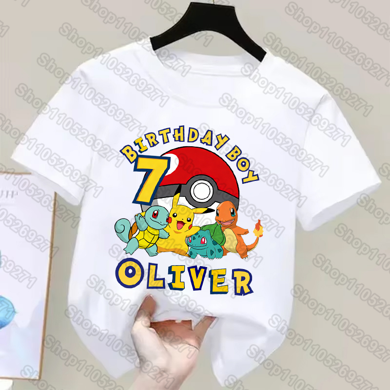 Camisetas de Pokémons para niñ - Summer Clothing Boys reseña y precio
