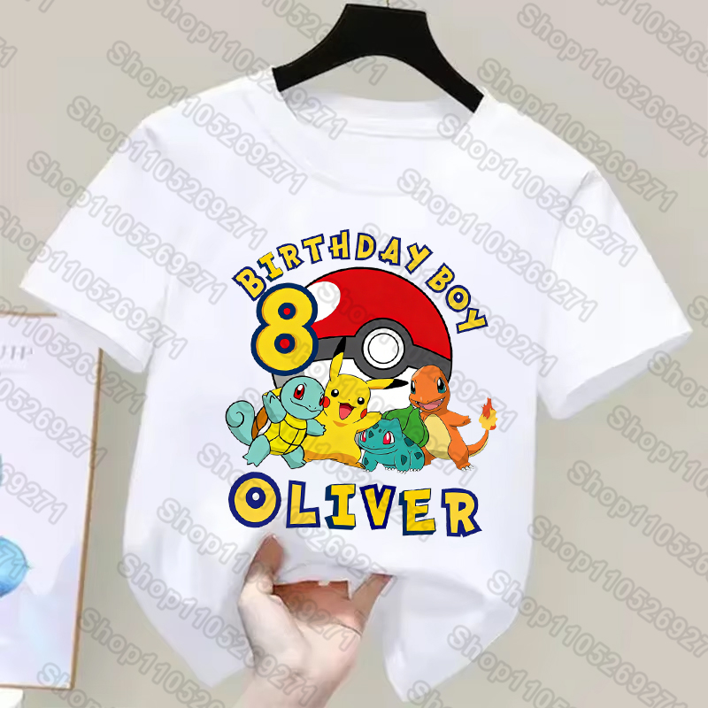Camisetas de Pokémons para niñ - Summer Clothing Boys reseña y precio