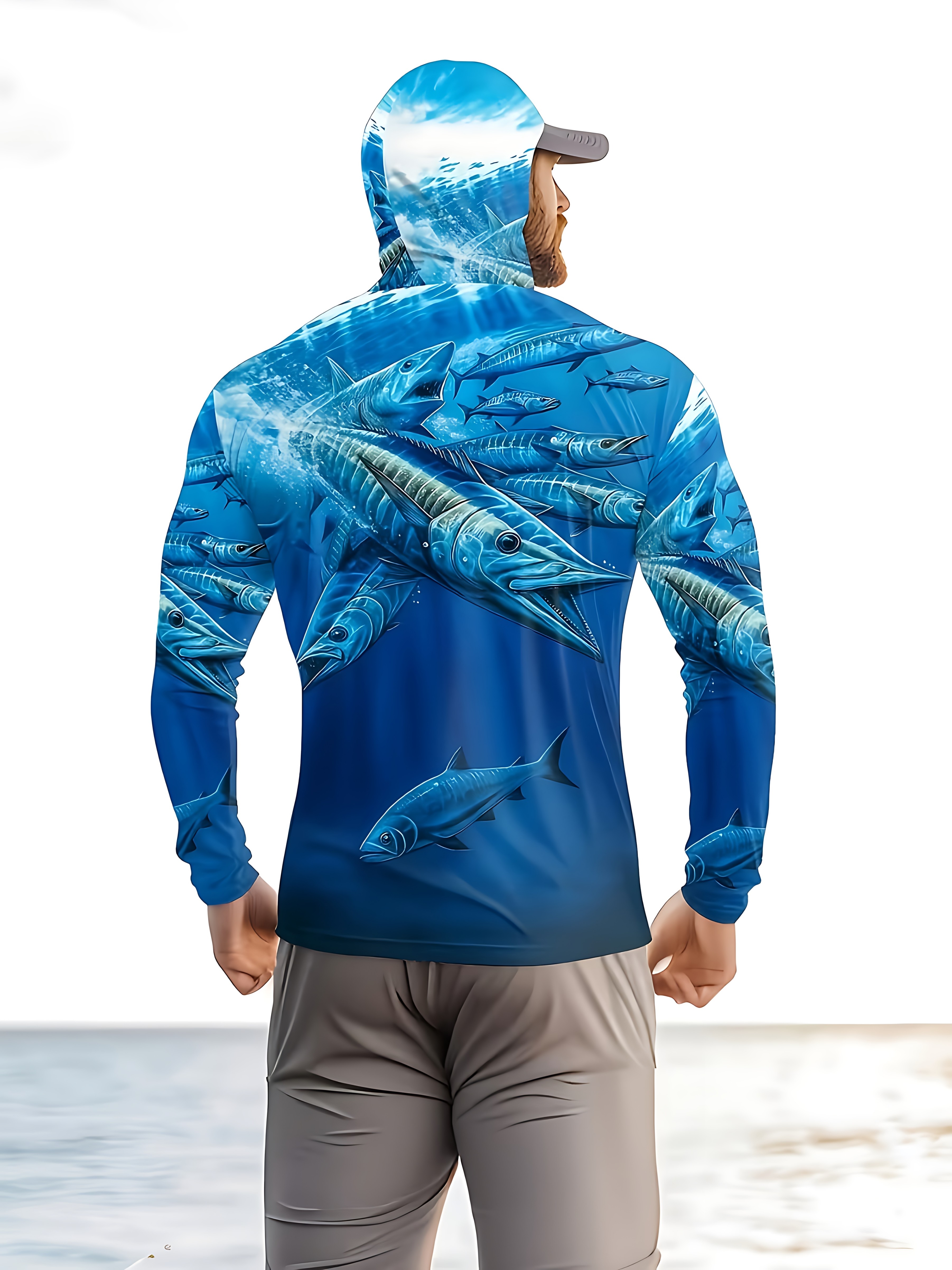 Camisa de Pesca con Capucha pa - Summer Clothes reseña y precio