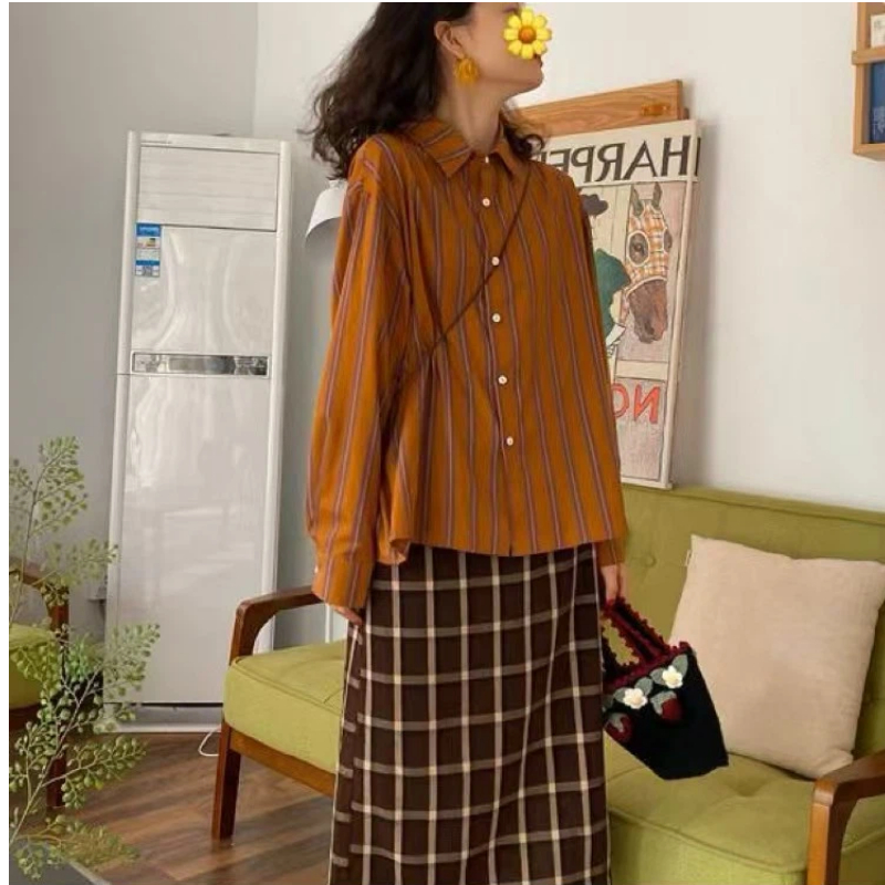 Blusa informal holgada a rayas - Summer Youth Clothing reseña y precio