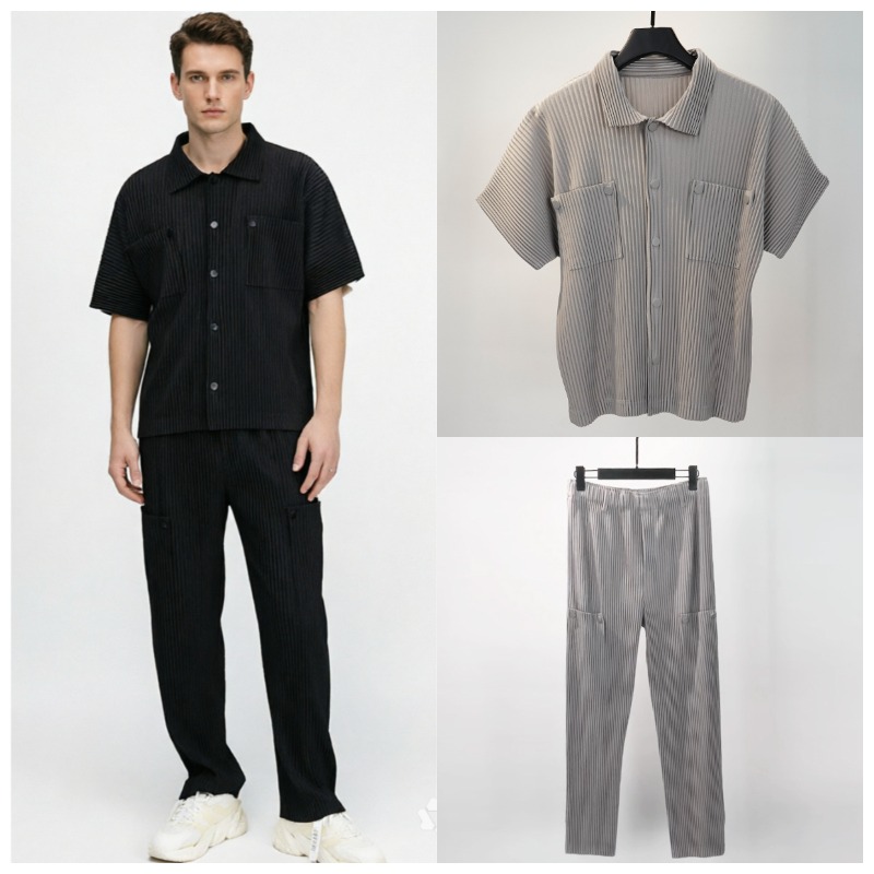 Conjunto de Camisa Plisada Miy - Summer Clothing Sets reseña y precio