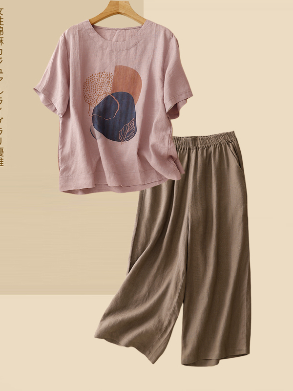 Conjunto de camiseta retro de  - Summer Clothing For Women Over 60 reseña y precio