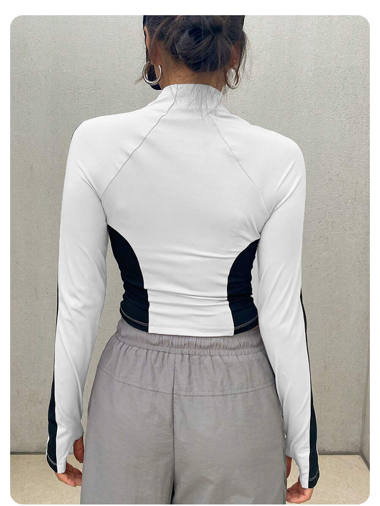 Chaqueta de yoga con cuello al - Summer Clothing Items reseña y precio