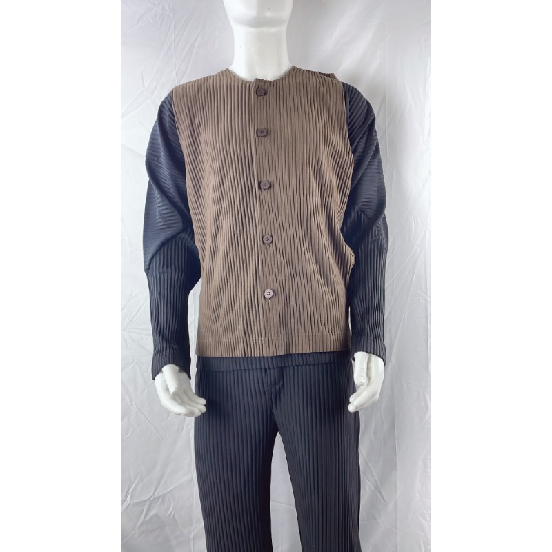 Miyake-Chaleco plisado Origina - Crew Clothing Summer Jacket reseña y precio