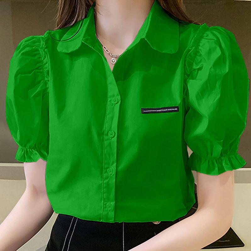 Blusa de manga corta con cuell - Summer Youth Clothing reseña y precio