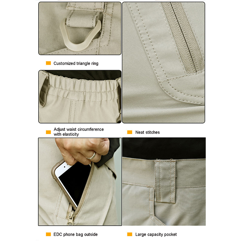 Pantalones Cortos Tácticos TRV - Summer Hiking Clothing reseña y precio