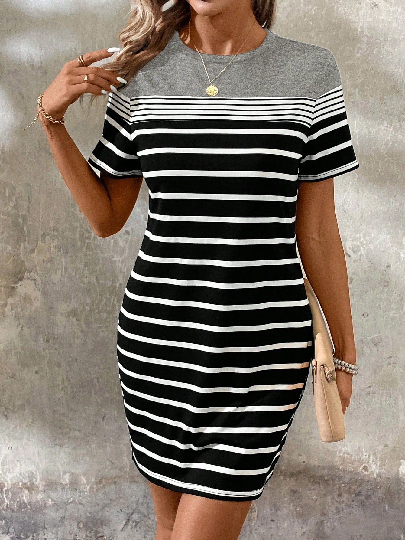 Vestido tipo camiseta con esta - Quality Summer Clothing reseña y precio