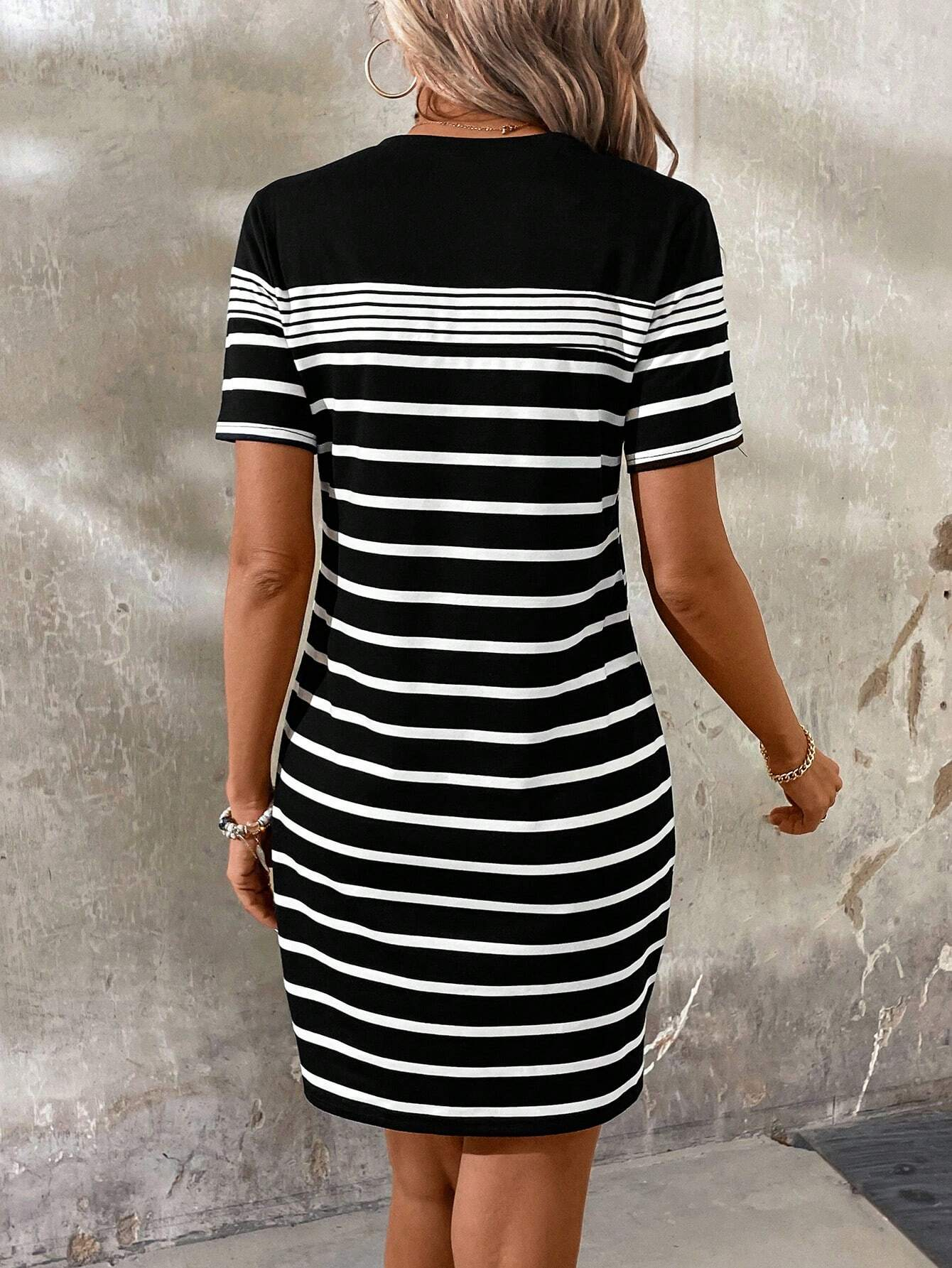 Vestido tipo camiseta con esta - Quality Summer Clothing reseña y precio