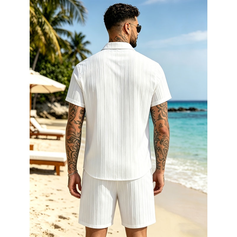 Conjunto de traje informal de  - Summer Clothing Beach reseña y precio