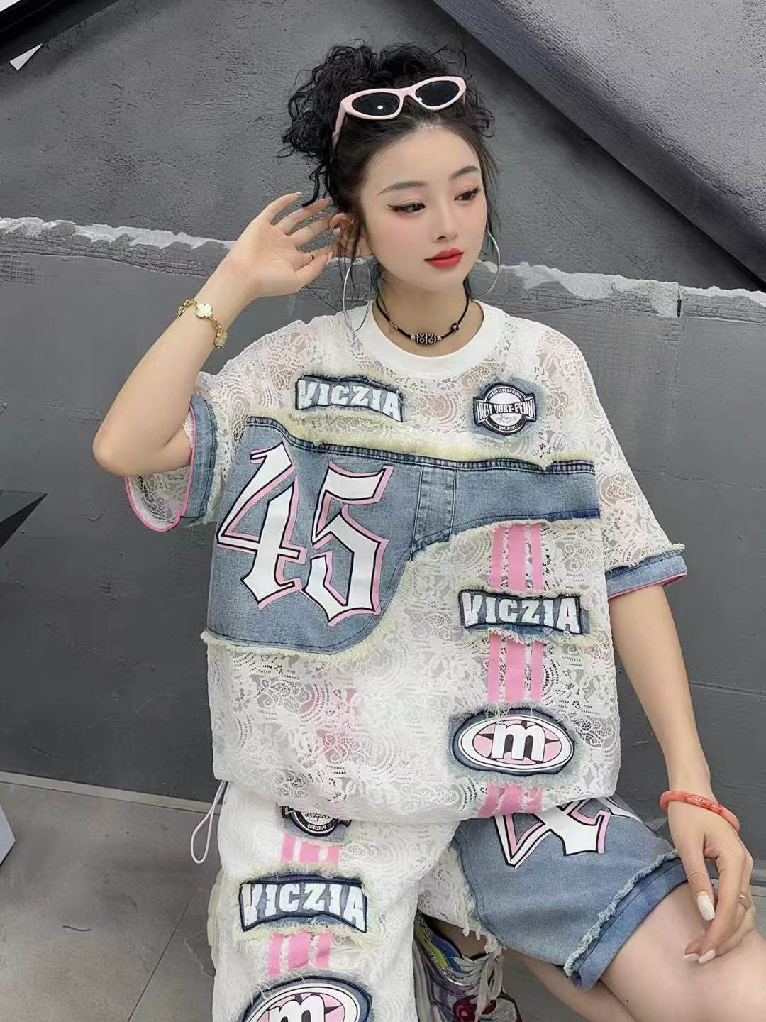 Blusa informal de mezclilla pa - Summer Clothing Looks reseña y precio