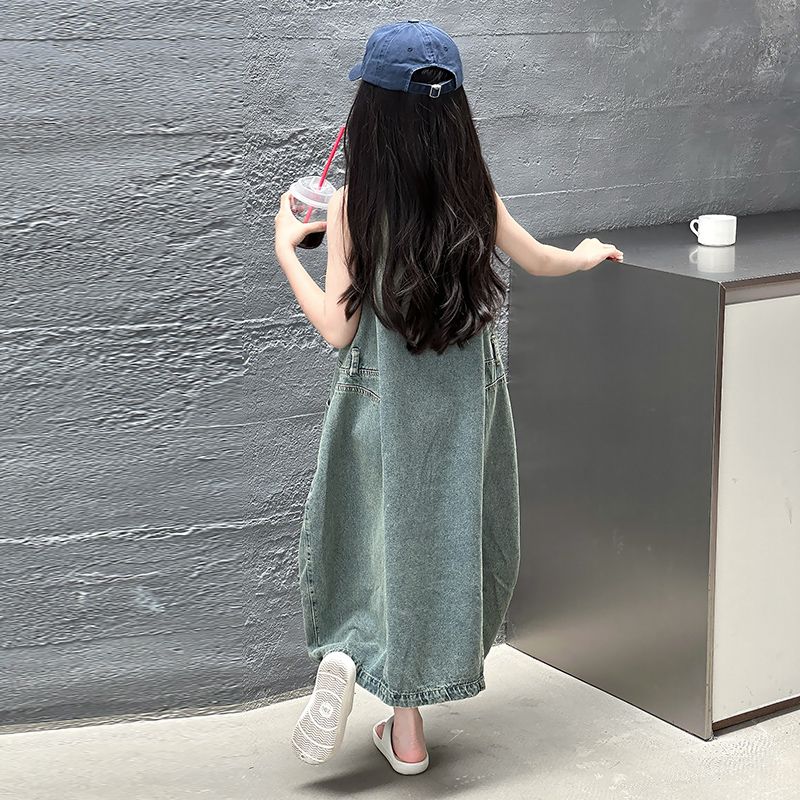 Vintage azul niños niñas alta  - Quality Summer Clothing reseña y precio