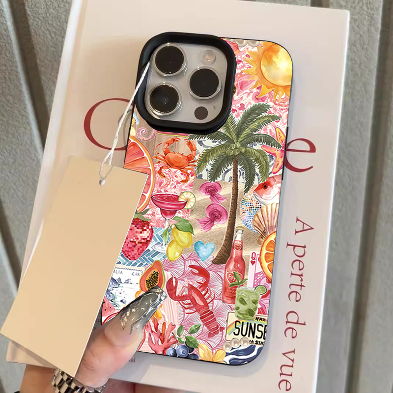 Funda de Teléfono con Patrón d - Summer Closet reseña y precio