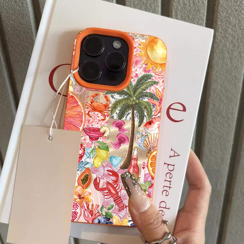 Funda de Teléfono con Patrón d - Summer Closet reseña y precio