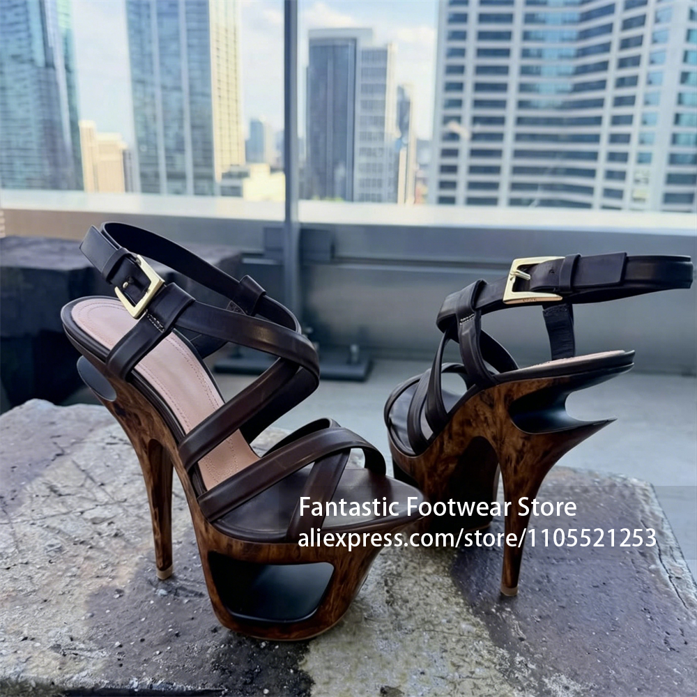 Sandalias de tacón alto con pl - Summer Clothing Items reseña y precio